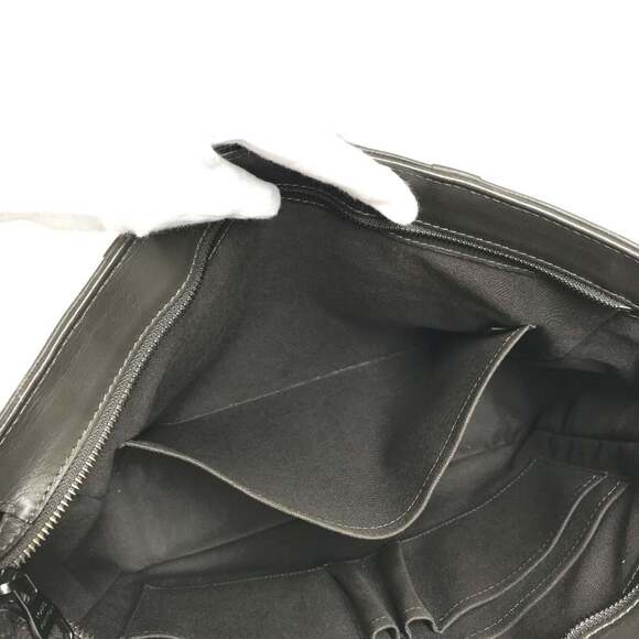 LOUIS VUITTON Authentic Brown Damier Leather Tote Bag - Picture 14 of 16